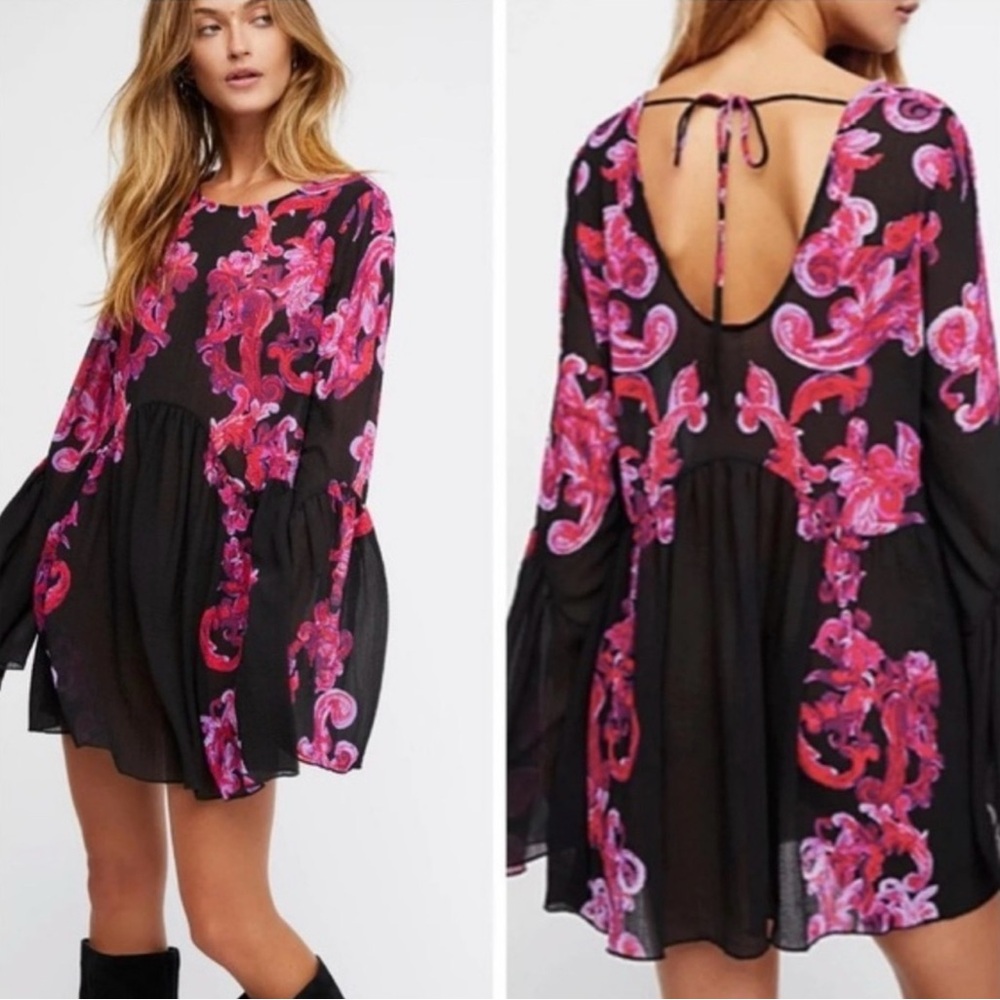 Intimately Free People Printed Symphony Tunic